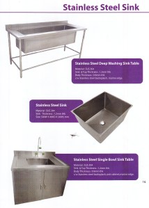 stainless sink untuk rumah sakit